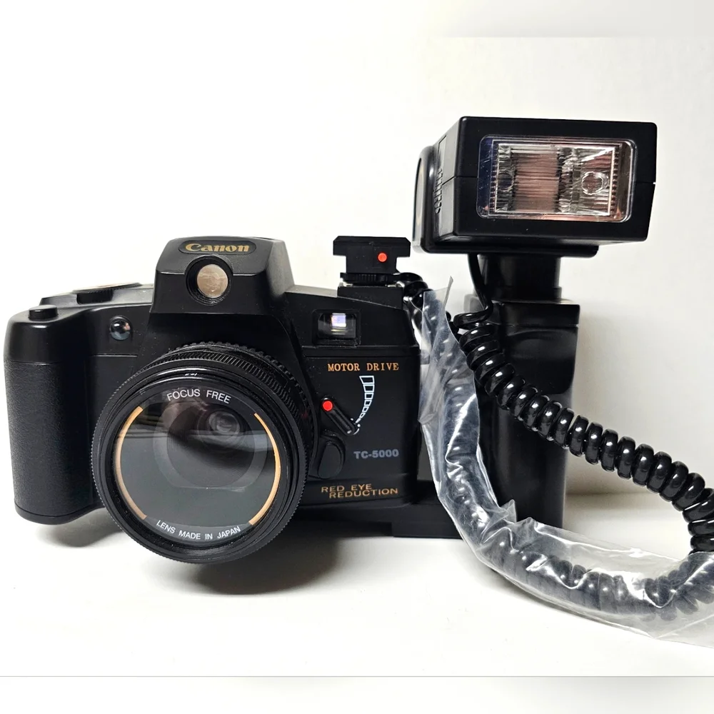 Canon Motor Drive TC-5000 Red Eye Reduction With Floodlight (No Battery)